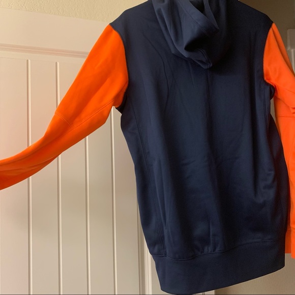 Mens Nike NFL Broncos zippered hoodie with arm detail - Picture 6 of 7